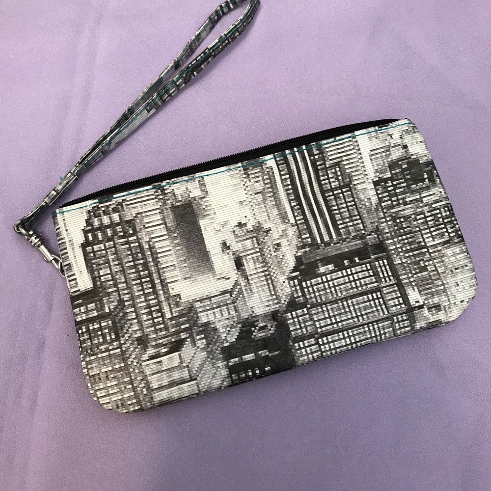 •SALE• Recycled Material Wristlet